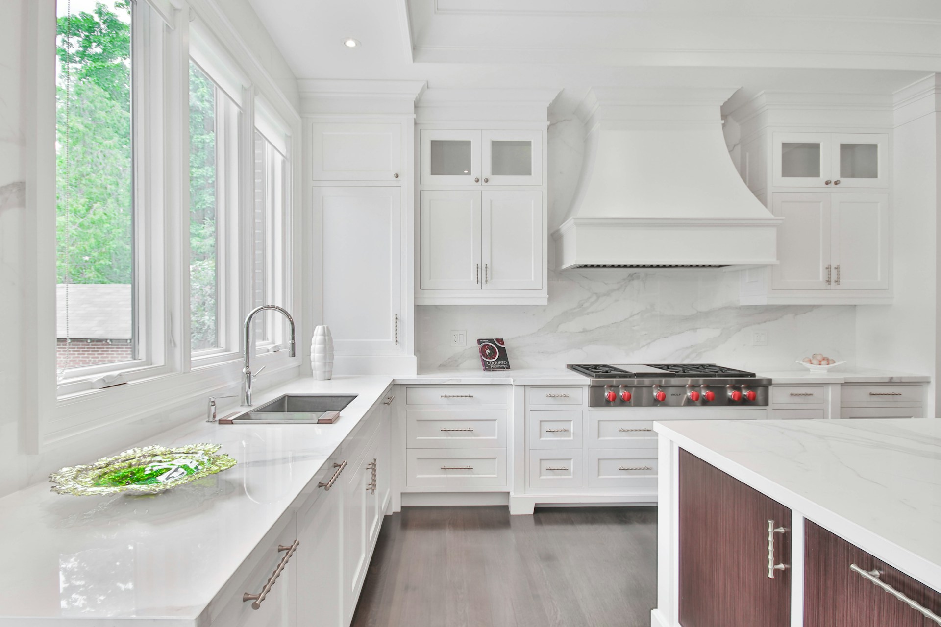 white kitchen